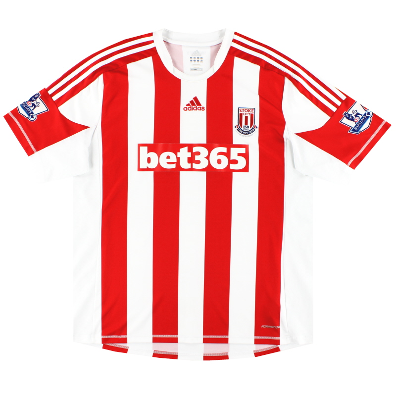 2012-13 Stoke City adidas ’150 Years’ Home Shirt *Mint* XXL