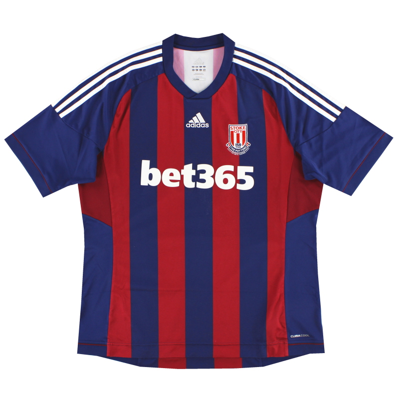 2012-13 Stoke City adidas '150 Years' Away Shirt XL - X57142