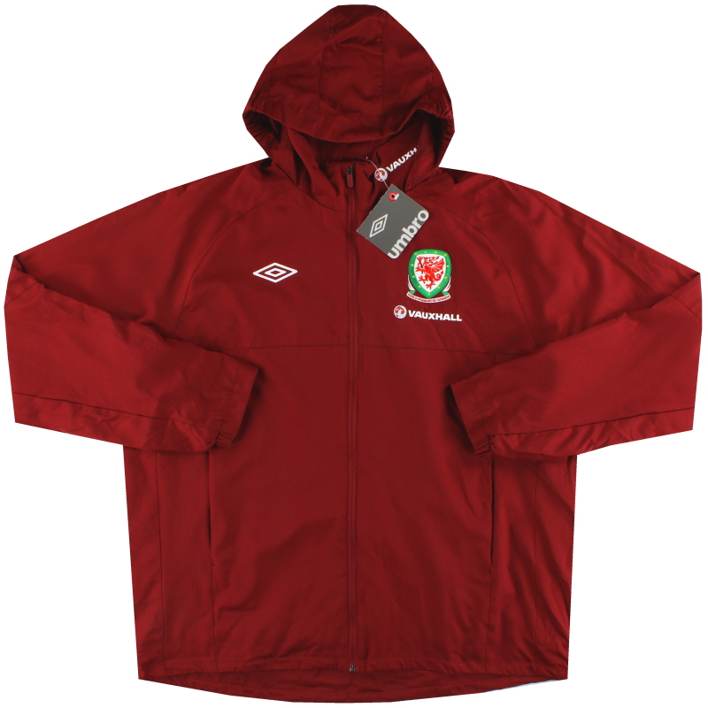 2012-13 Wales Umbro Hooded Training Jacket *w/tags* XL