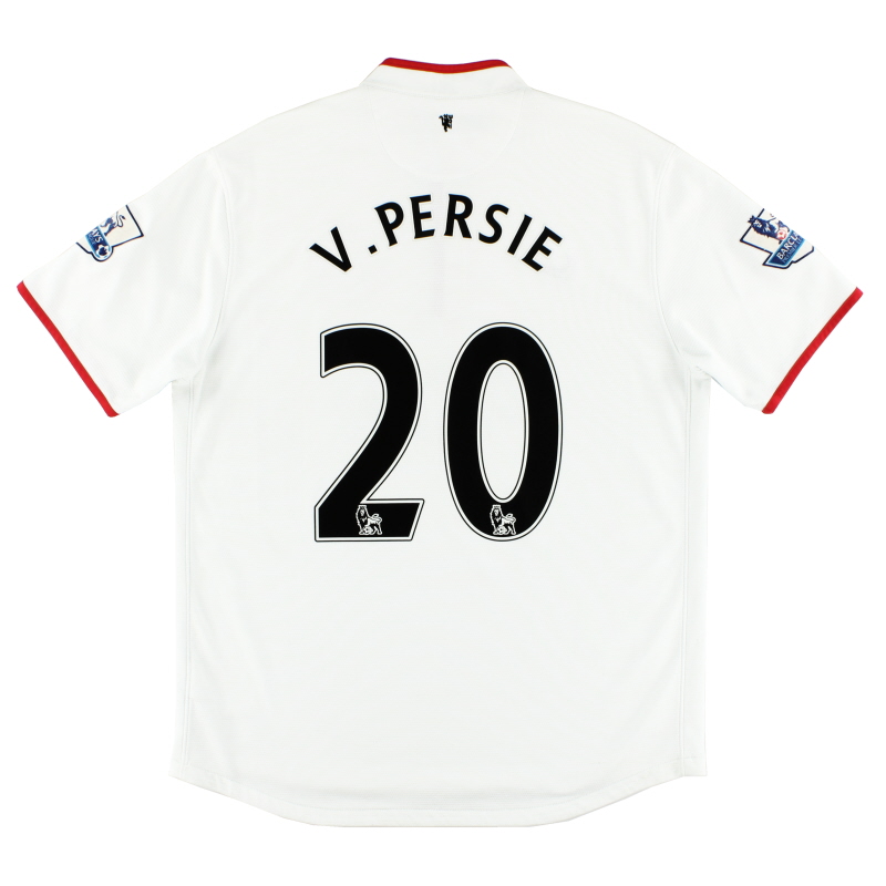 2012-14 Manchester United Nike Away Shirt v.Persie #20 L - 479281-105