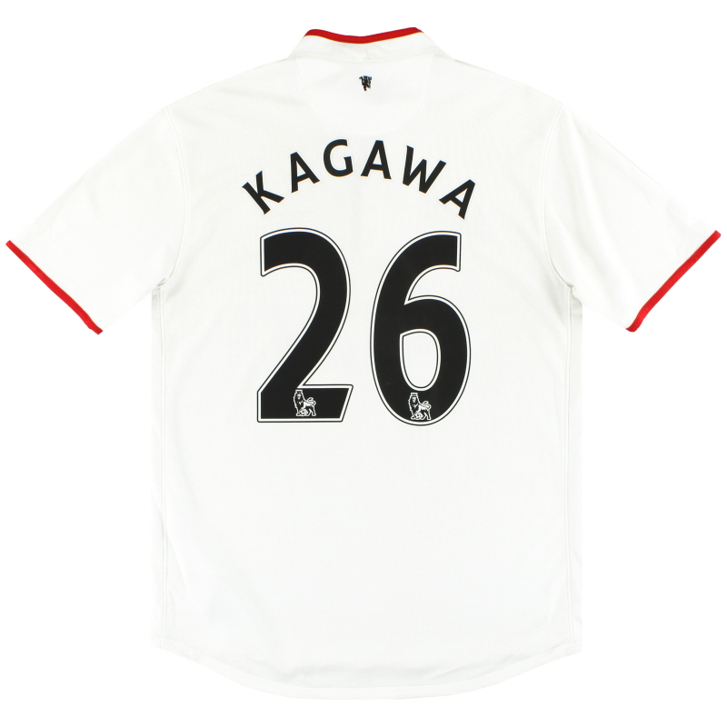2012-14 Manchester United Nike Maglia da trasferta Kagawa #26 L - 479281-105