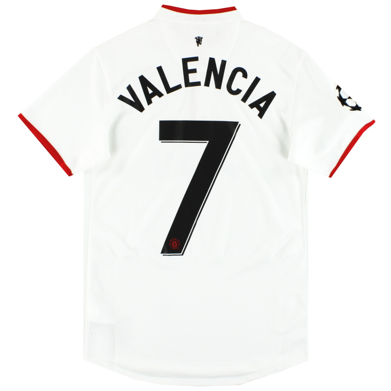 2012-14 Manchester United Nike CL Away Shirt Valencia #7 *w/tags * S