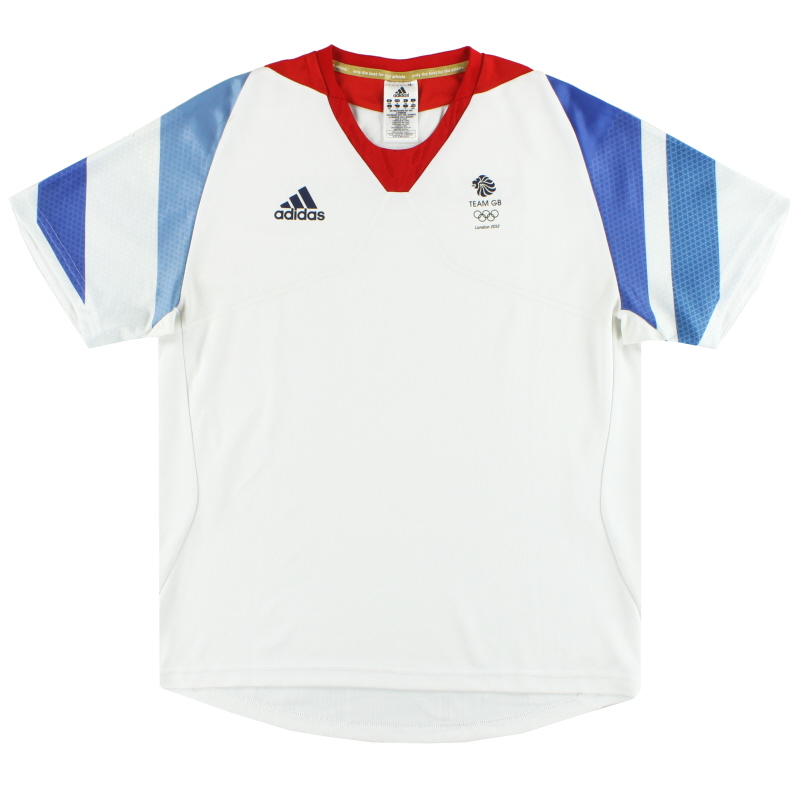 2012 Team GB adidas Olympic Player Issue Training Shirt M