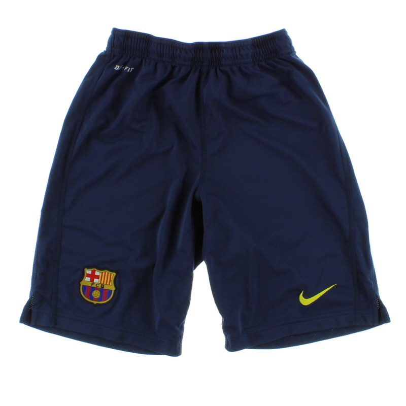 2013-14 Barcelona Nike Longer Knit Training Shorts *Mint* S