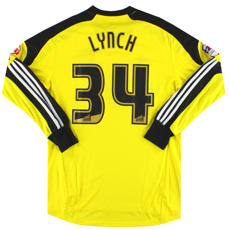2013-14 Bolton adidas Formotion Player Issue GK Shirt Lynch #34 XL - Z20118
