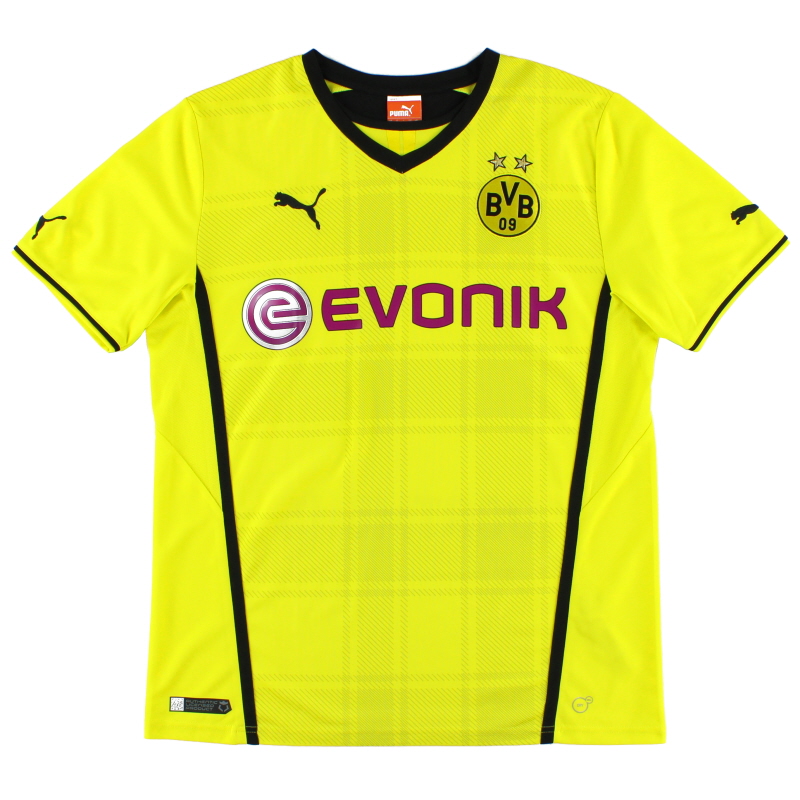 2013-14 Borussia Dortmund Home Shirt *Mint* L - 743555