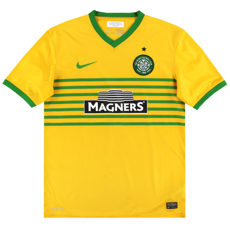 2013-14 Celtic Nike Away Shirt *Mint* M - 544860-704