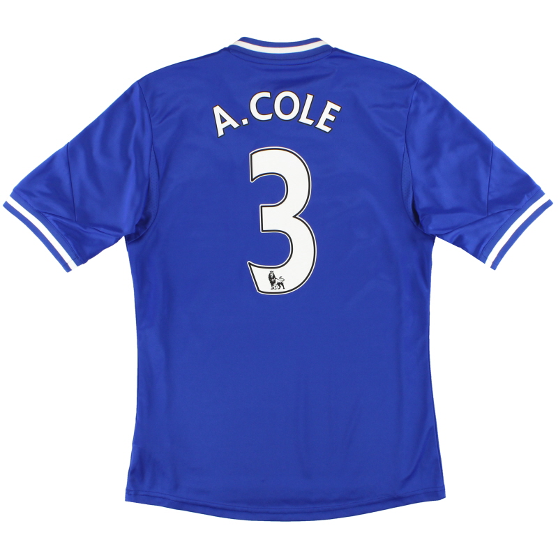 2013-14 Chelsea adidas Home Shirt A.Cole #3 S - Z27633