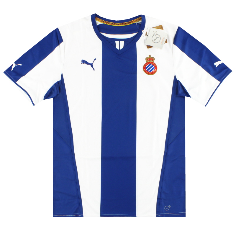 2013-14 Espanyol Puma Home Shirt *w/tags* L - 743832-01