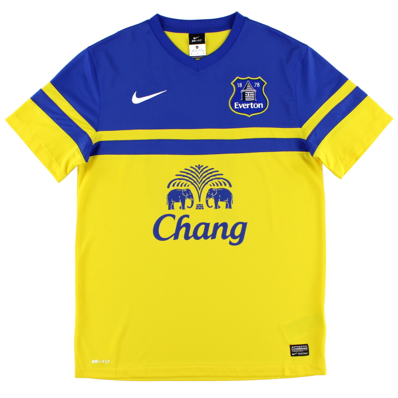 2013-14 Everton Nike Away Shirt M 