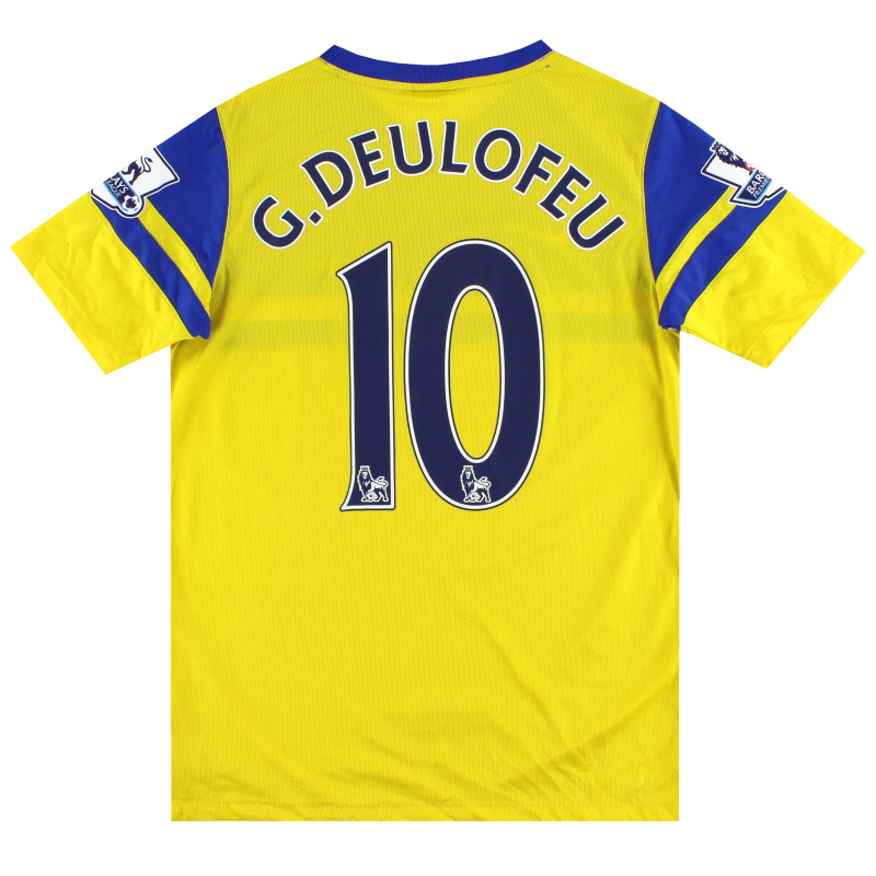 2013-14 Everton Nike Away Shirt G. Deulofeu #10 XL.Boys - 544049-719