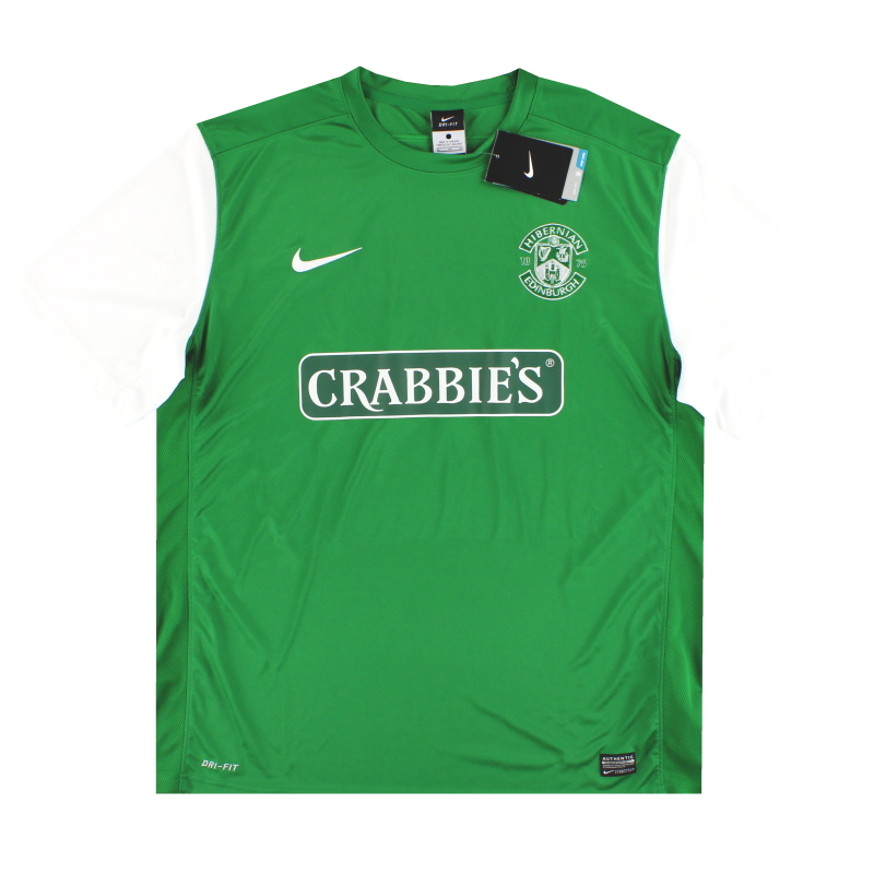 2013-14 Hibernian Nike Home Shirt *w/tags* XL - 448197