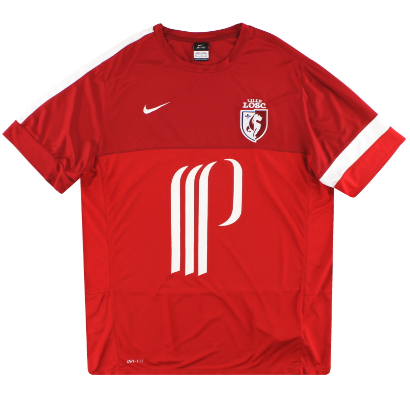 2013-14 Lille Nike Training Shirt *Mint* XXL