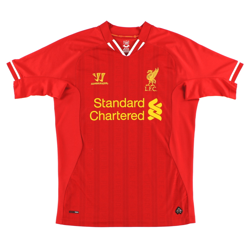 2013-14 Liverpool Warrior Home Shirt L