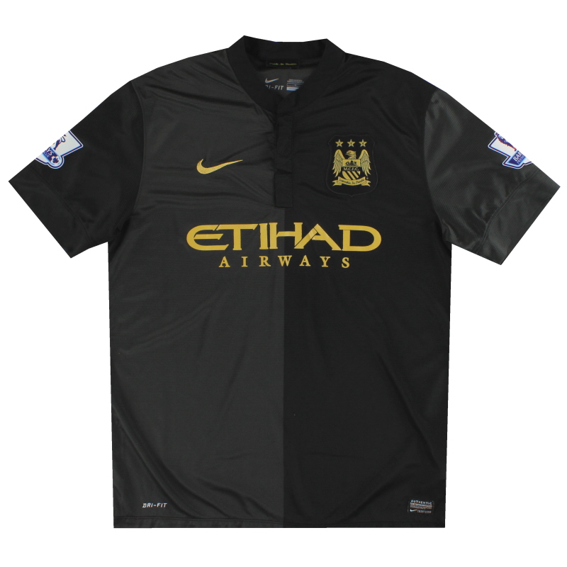 Kapper Gevoel Electrificeren 2013-14 Manchester City Nike Away Shirt L 574864-011