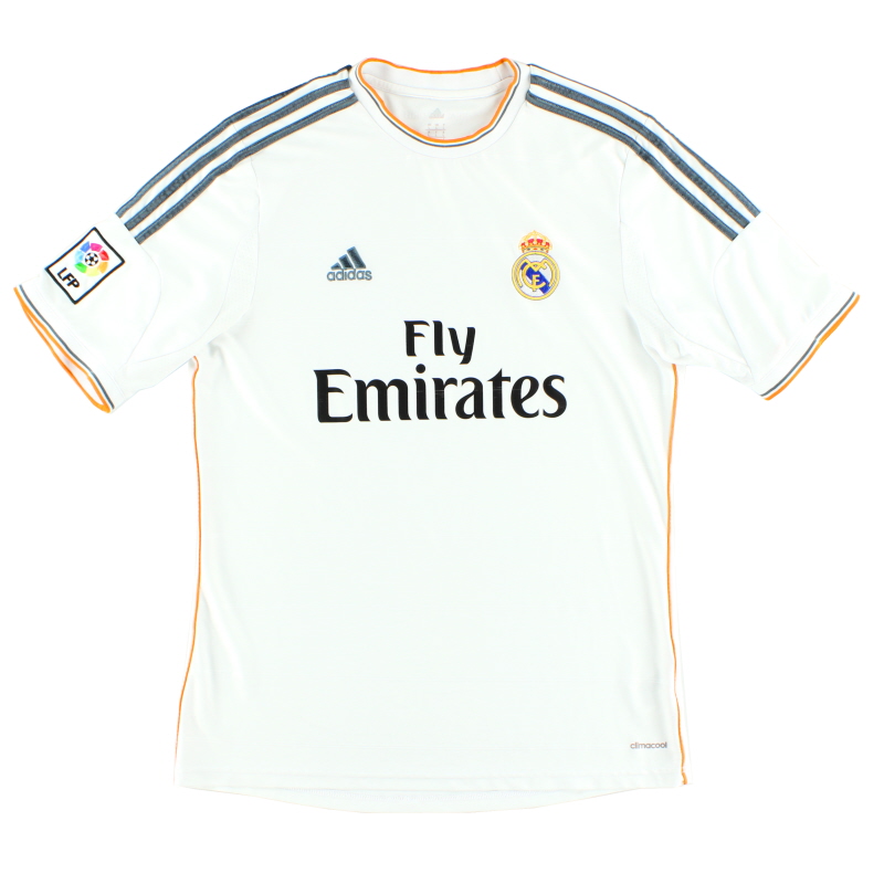 2013-14 Real Madrid adidas Home Shirt L - Z29356