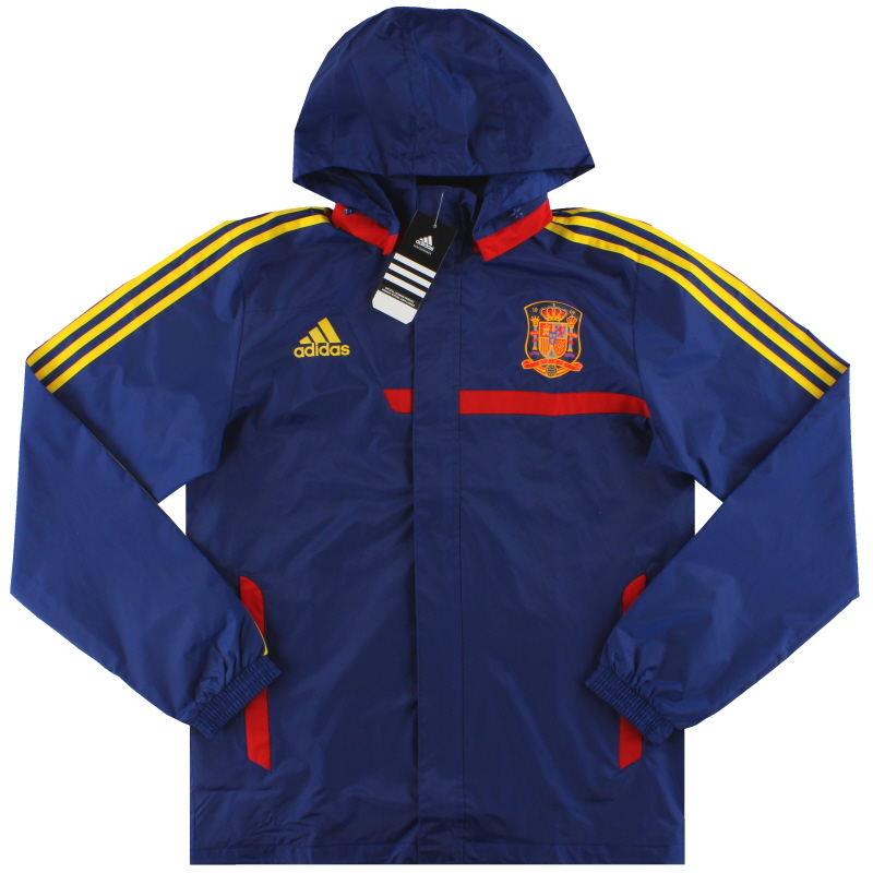 2013-14 Spain adidas Rain Jacket *BNIB* M