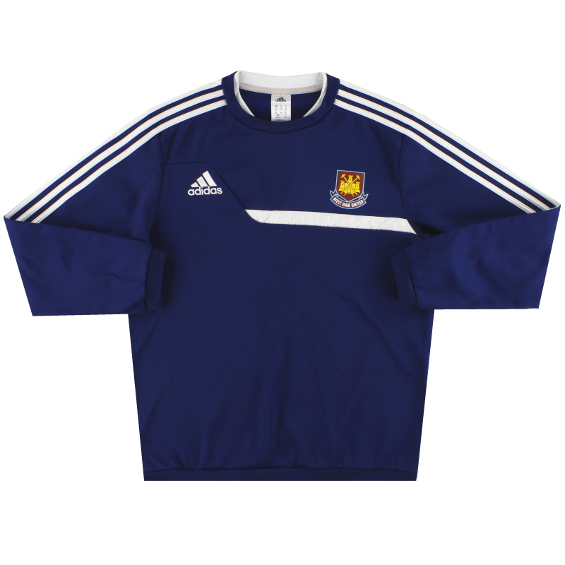 2013-14 West Ham adidas Sweatshirt M - Z19709