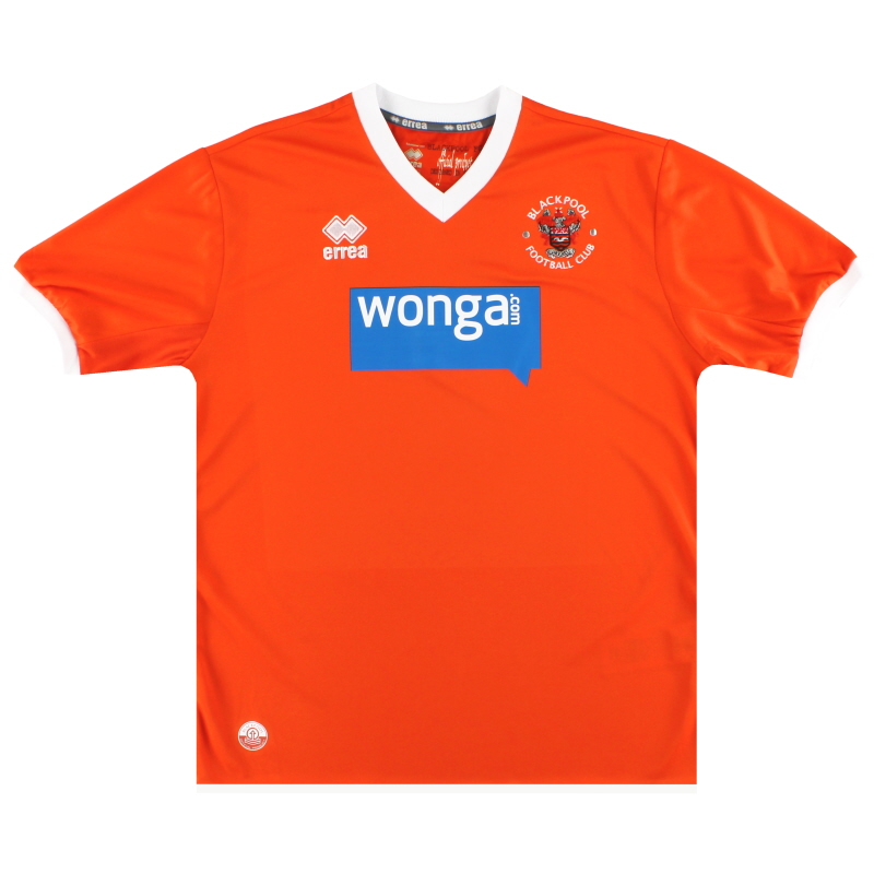 2013-15 Blackpool Errea Home Shirt *BNIB* XXL