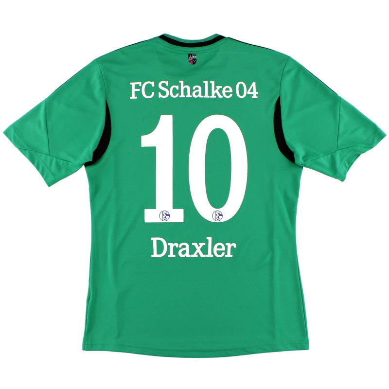 2013-15 Schalke adidas terza maglia Draxler #10 M - Z26051