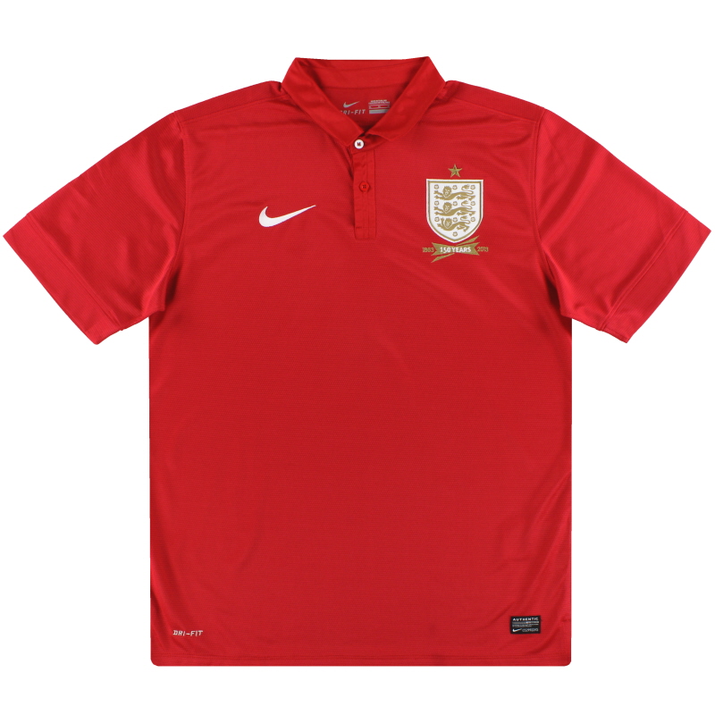 2013 England Nike ’150th Anniversary’ Away Shirt L