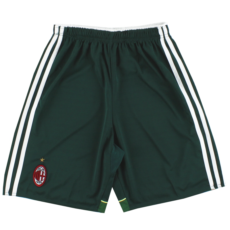 2014-15 AC Milan adidas Third Shorts *Mint* M - G85387