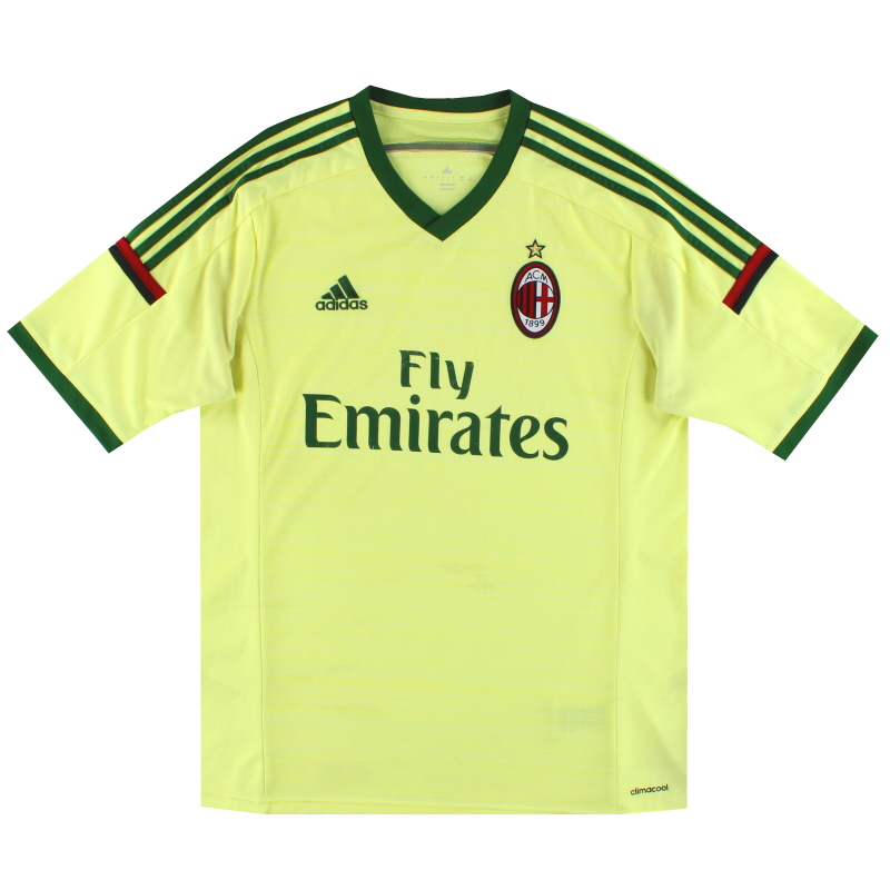 2014-15 AC Milan adidas Third Shirt L