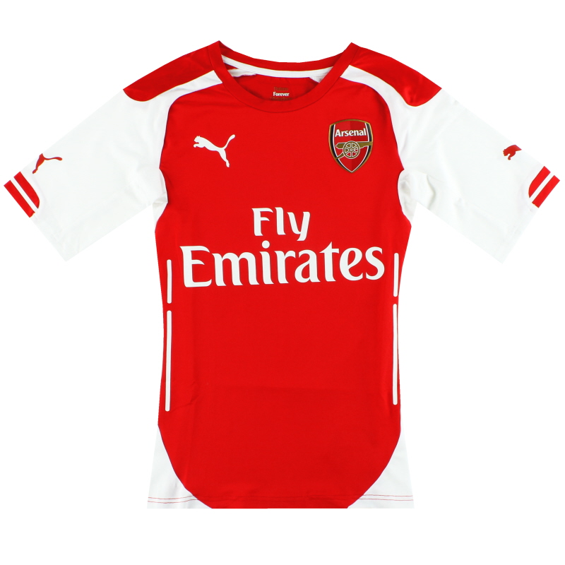 2014-15 Arsenal Puma Authentic Home Shirt *As New* S - 746358-01