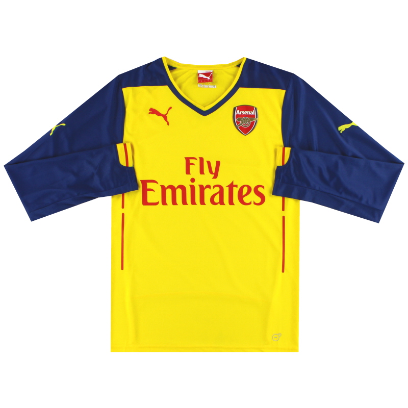 2014-15 Arsenal Puma Away Shirt L/S *Comme Neuf* - 746451