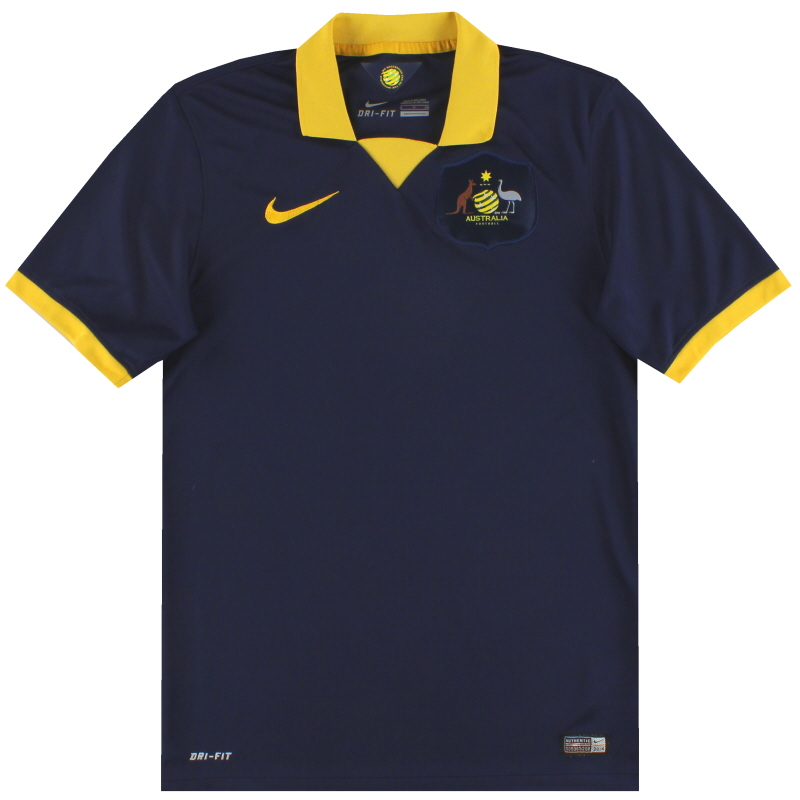 2014-15 Australia Nike Away Shirt S - 578177-451