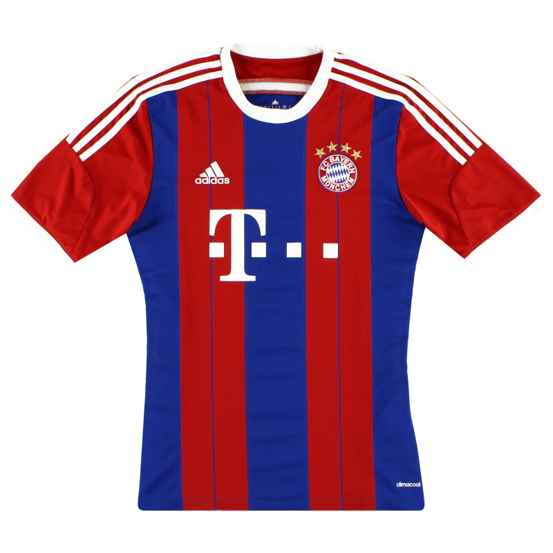 2014-15 Bayern Munich adidas Home Shirt Y - F48504