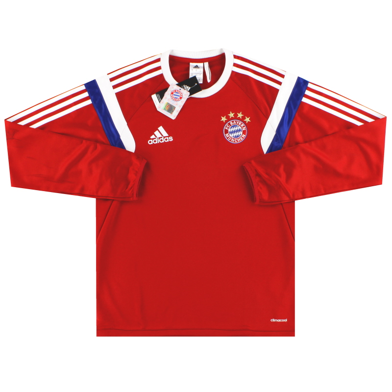 2014-15 Bayern Munich adidas Training Top *BNIB* S - F49509 - 4054709528651