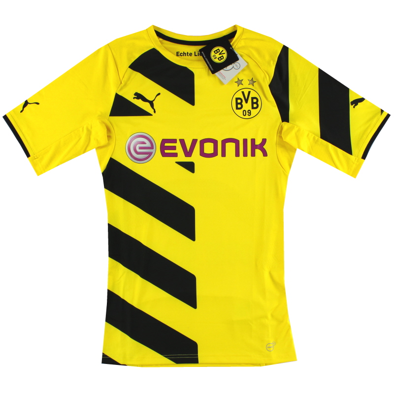 2014-15 Borussia Dortmund Player Issue Puma Home Shirt *w/tags* L - 746490
