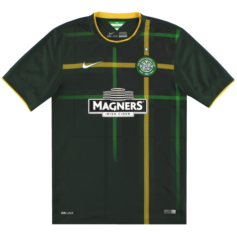 2014-15 Celtic Nike Away Shirt *Mint* S - 618741-397