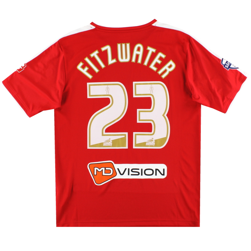 2014-15 Chesterfield Puma Player Issue Away Shirt Fitzwater #23 M