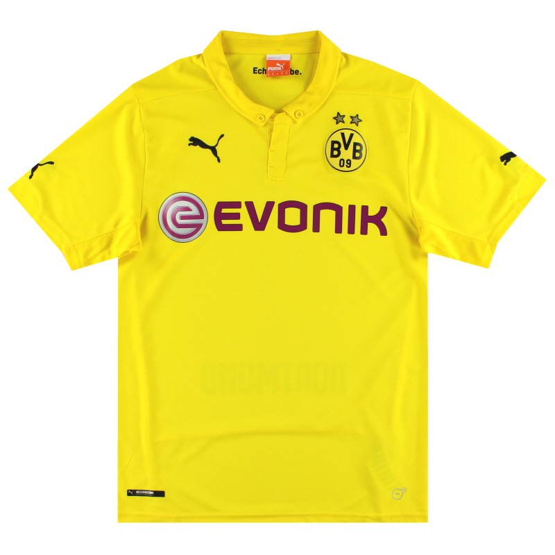 2014-15 Dortmund Puma Champions League Shirt *As New* M - 745889-01