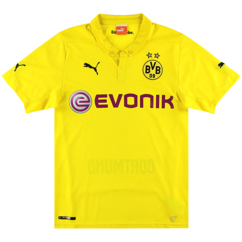 2014-15 Dortmund Puma CL Home Shirt S - 745889