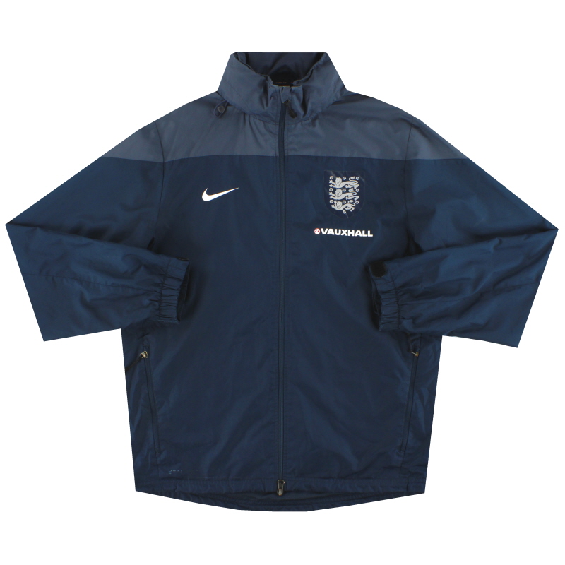 2014-15 England Nike Hooded Track Jacket M