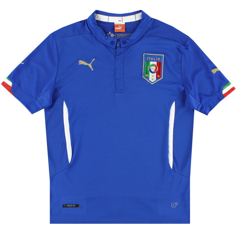 2014-15 Italy Puma Home Shirt M - 701852
