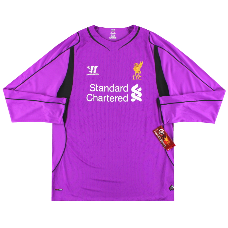 Baju Kiper Liverpool Warrior 2014-15 *dengan tag* XL - WSTM402 - 888098334289