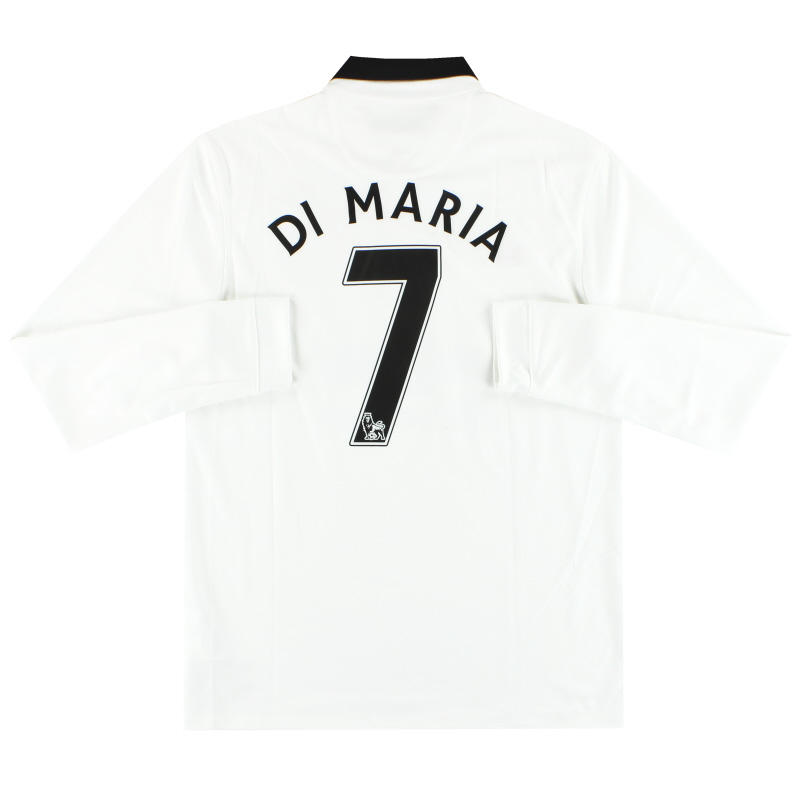 Maglia Manchester United 2014-15 Nike Away Di Maria #7 L/S *Mint* M - 611039-106