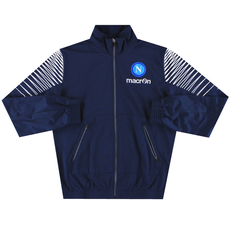 2014-15 Napoli Macron Track Jacket M