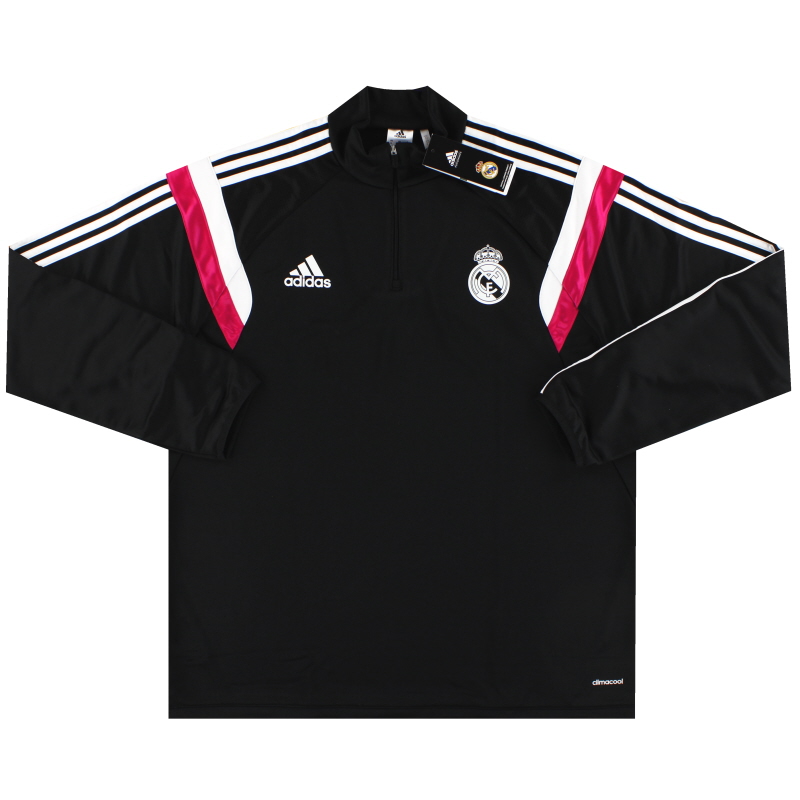 2014-15 Real Madrid adidas 1/2 Zip Training Jacket *w/tags* XL