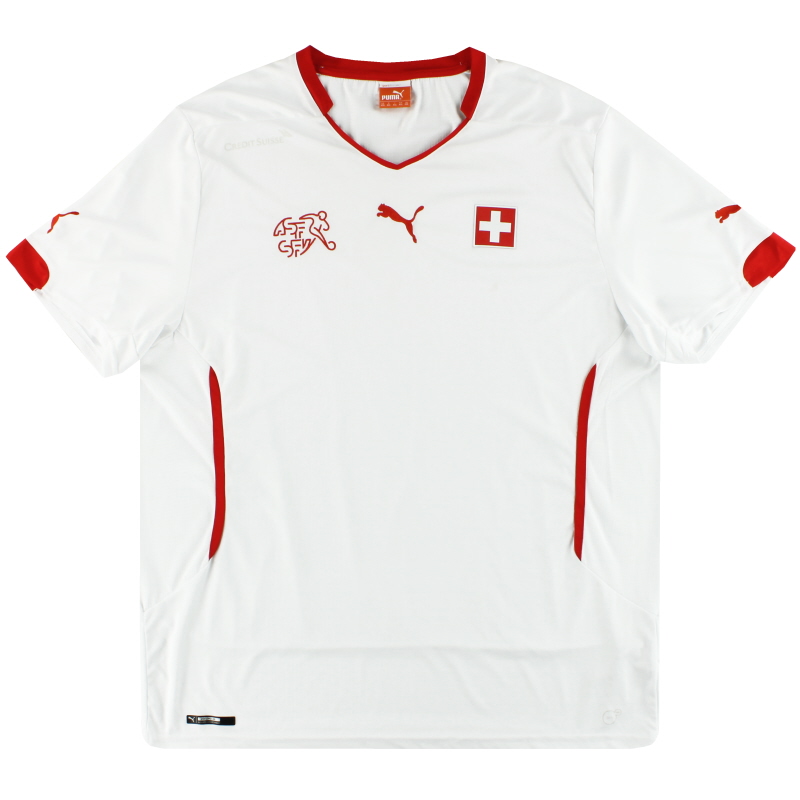 2014-15 Switzerland Puma Away Shirt *As New* Small - 744379