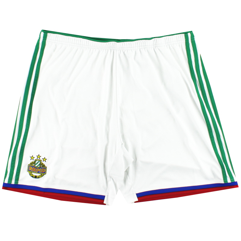 2014-16 Rapid Vienna adidas Away Shorts XL - F80915