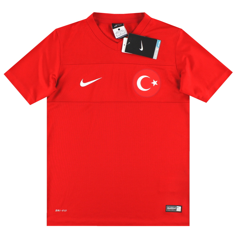 2014-16 Turkey Nike Basic Home Shirt *w/tags* M.Boys