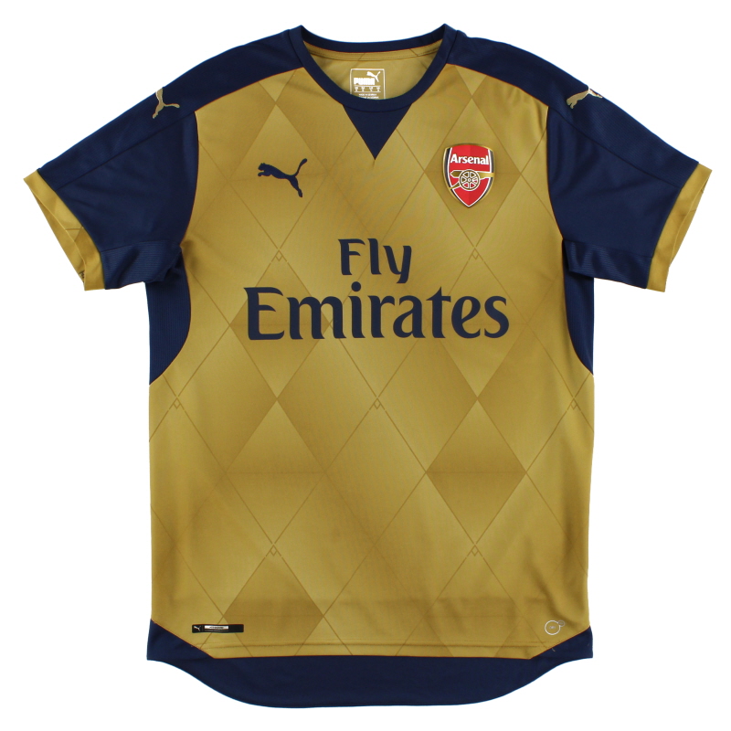 2015-16 Arsenal Puma Away Shirt XL