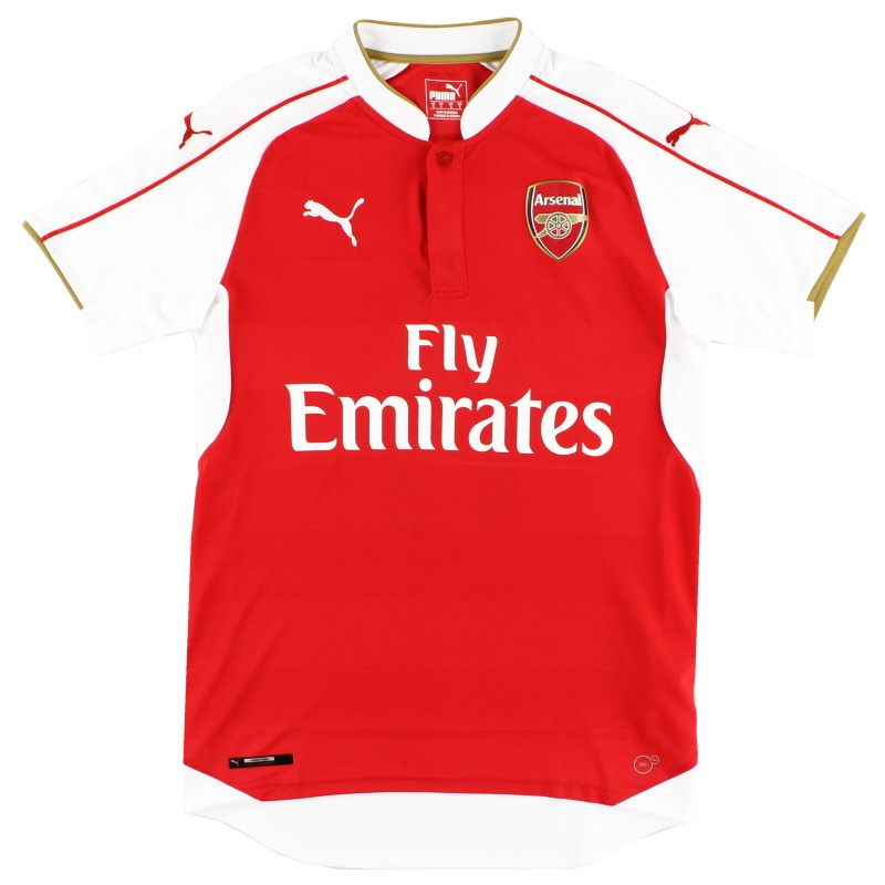 2015-16 Arsenal Puma Home Shirt S - 747566