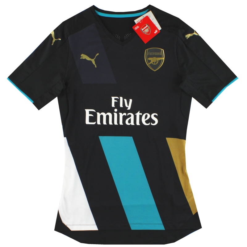 Maglia 2015-16 Arsenal Puma Player Issue Authenic Third *con etichette* M - 747450-04