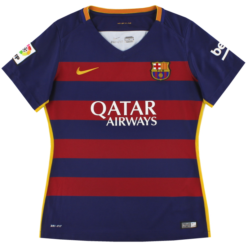 2015-16 Barcelona Nike Home Shirt Women's M - 658951-422